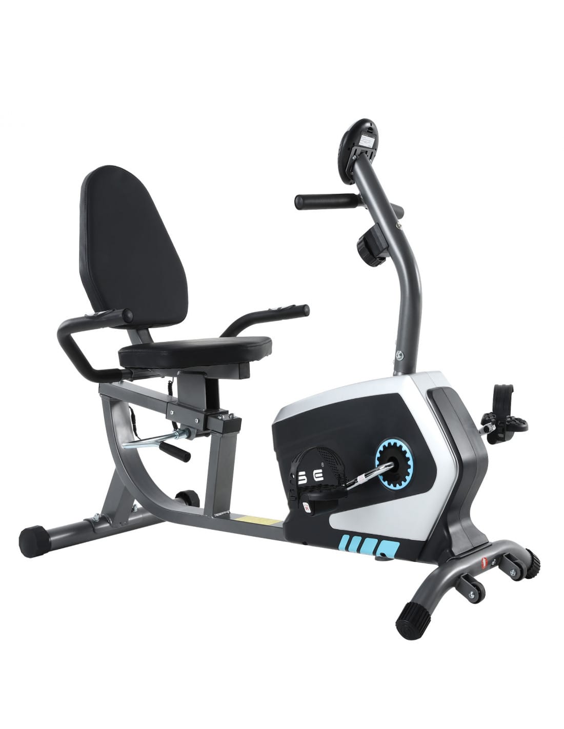 Recumbent Magnetic Exercise Bike – 8kg Flywheel